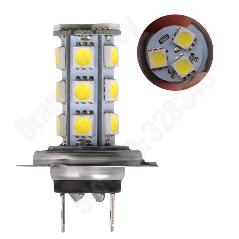 Комплект из 2 предметов новинка H7 Автомобильный светодиодный светильник авто SMD с