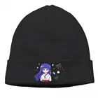 Higurashi No Naku Koro Ni модные детские шапки Rika furabe And Kakera World Stuff вязаный берет специальные Skullies Caps Men Women