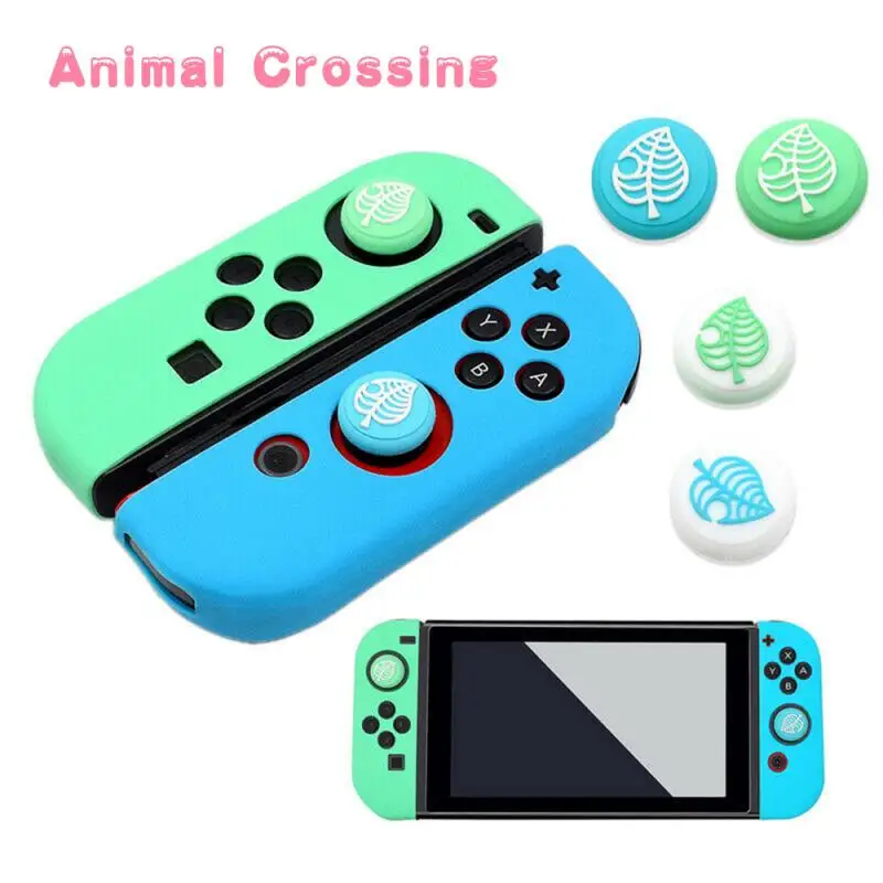 Мягкий силиконовый чехол контроллеры многофункциональный для Nintendo Switch Joycon Animal
