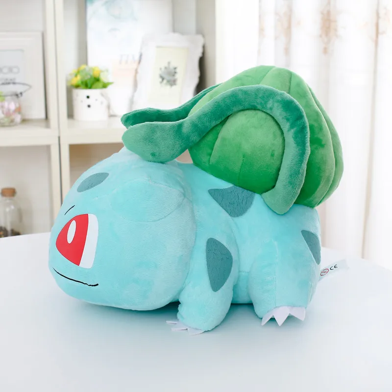 Bulbasaur Мягкие плюшевые игрушки милые Высокое качество аниме куклы для детей подарок Детская Коллекция Рождественский подарок