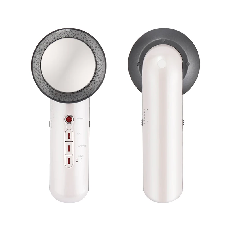 Лифтинг лица 3 в 1 EMS инфракрасный ультразвуковой массажер для тела
