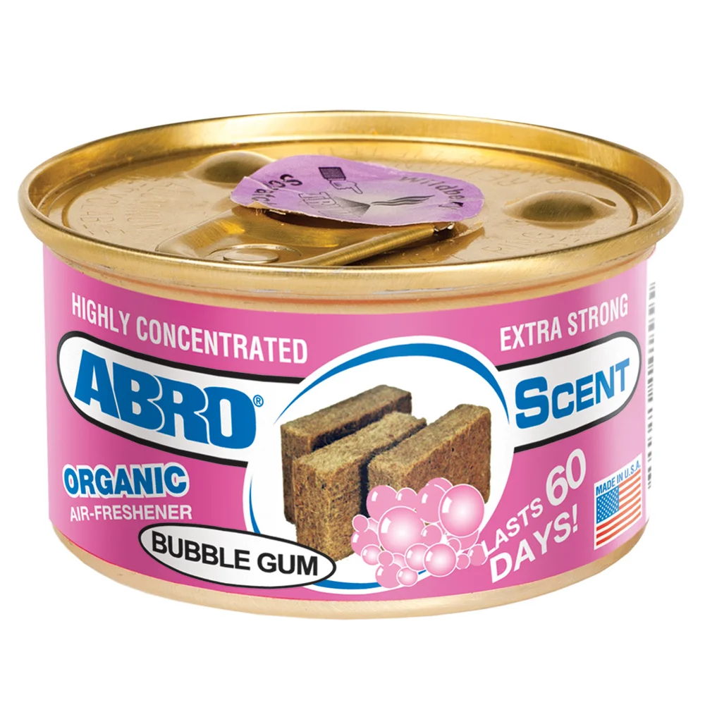 Ароматизатор ABRO ОРГАНИК (Бубль Гум) 42г AS-560-BG | Air Freshener