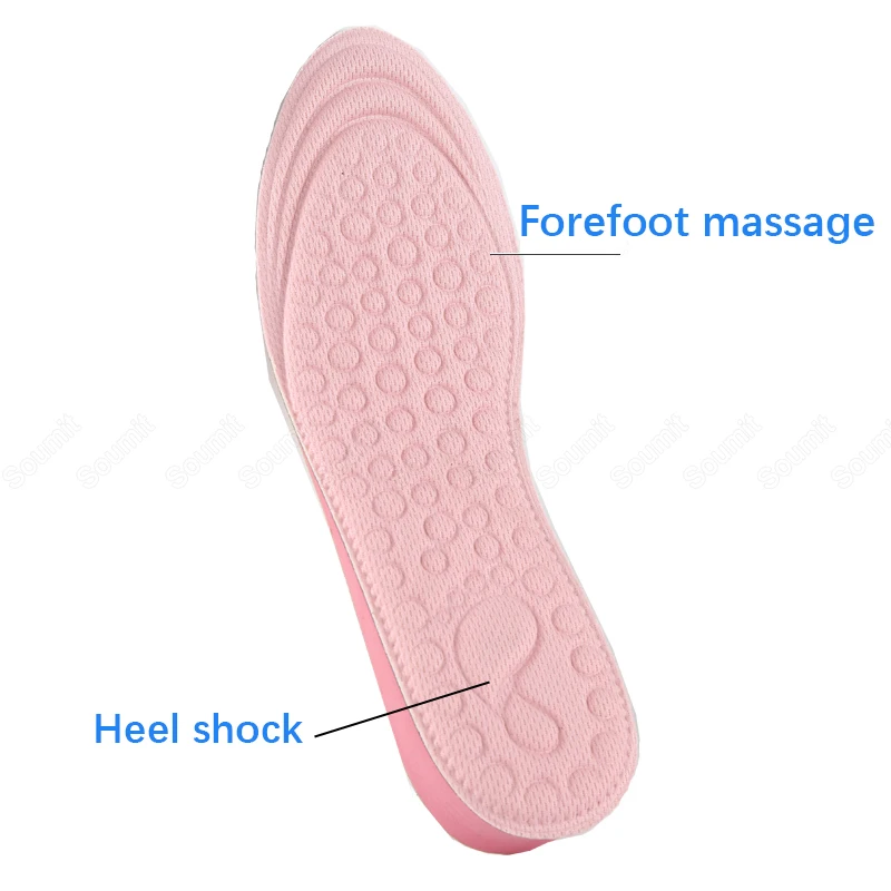 Стельки с эффектом памяти для мужчин и женщин дышащие увеличение высоты обуви