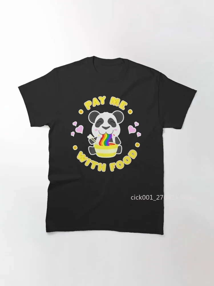 

Классическая футболка Pay Me Panda