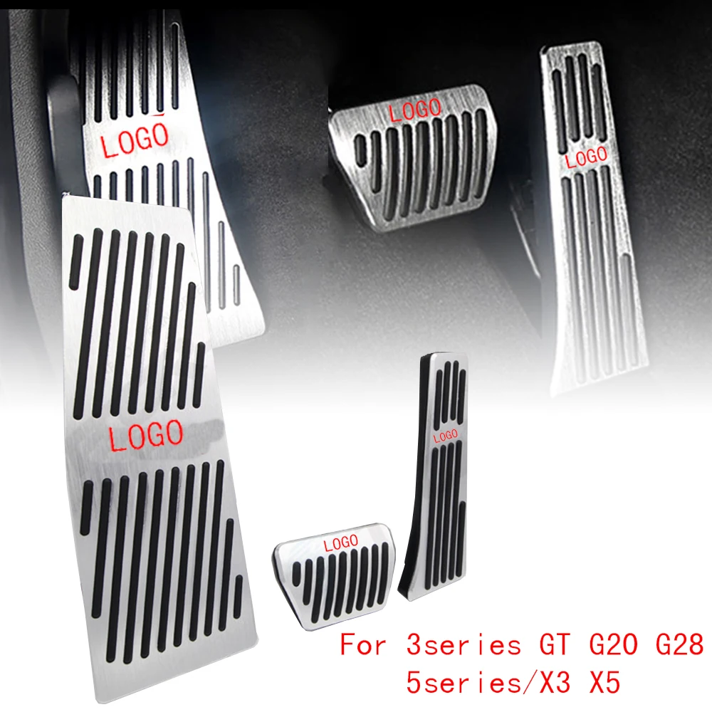 

Для F30 F35 F80 G20 G28 3 series, F10 5series,7series, X3 X4 Z4 2012-2020 подставка для ног педали колодки Газа наклейка на заправку акселератора