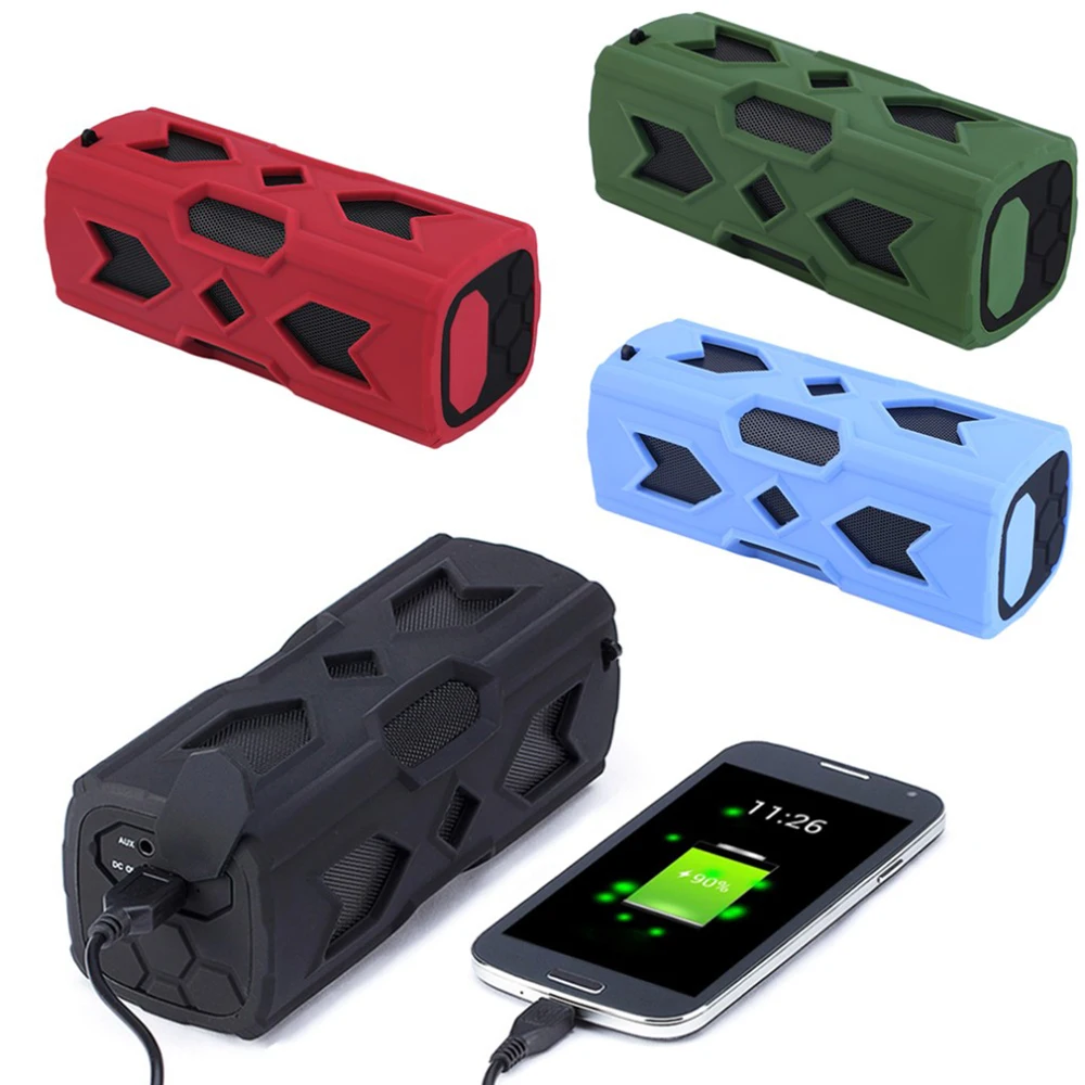 Открытый Динамик Водонепроницаемый Беспроводной Bluetooth колонки Бумбокс объемный