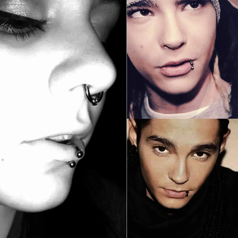 10 шт./компл. шаровой головкой украшение для пирсинга в форме подковы Пижама