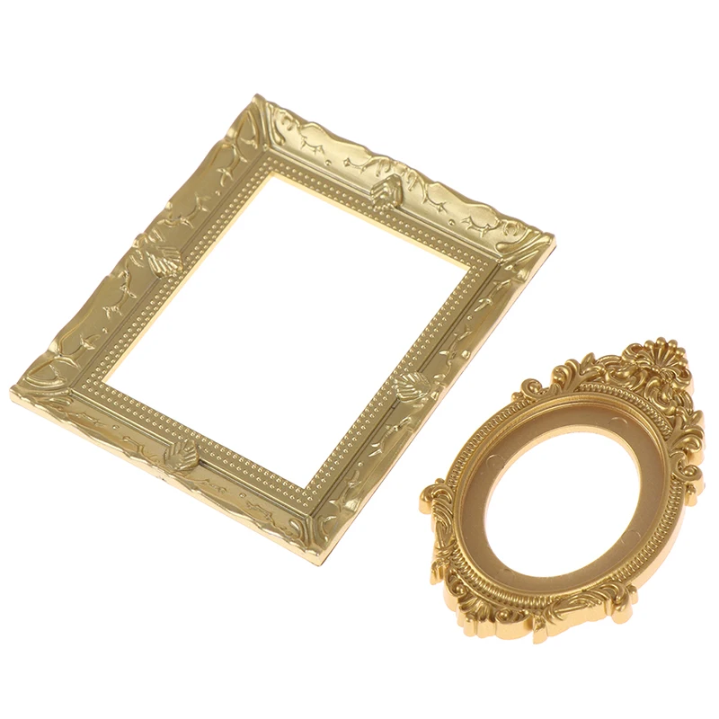 

1:12 Dollhouse Miniature Photo Frames Simulation Photo Frame Doll House Accessories Doll House Decor