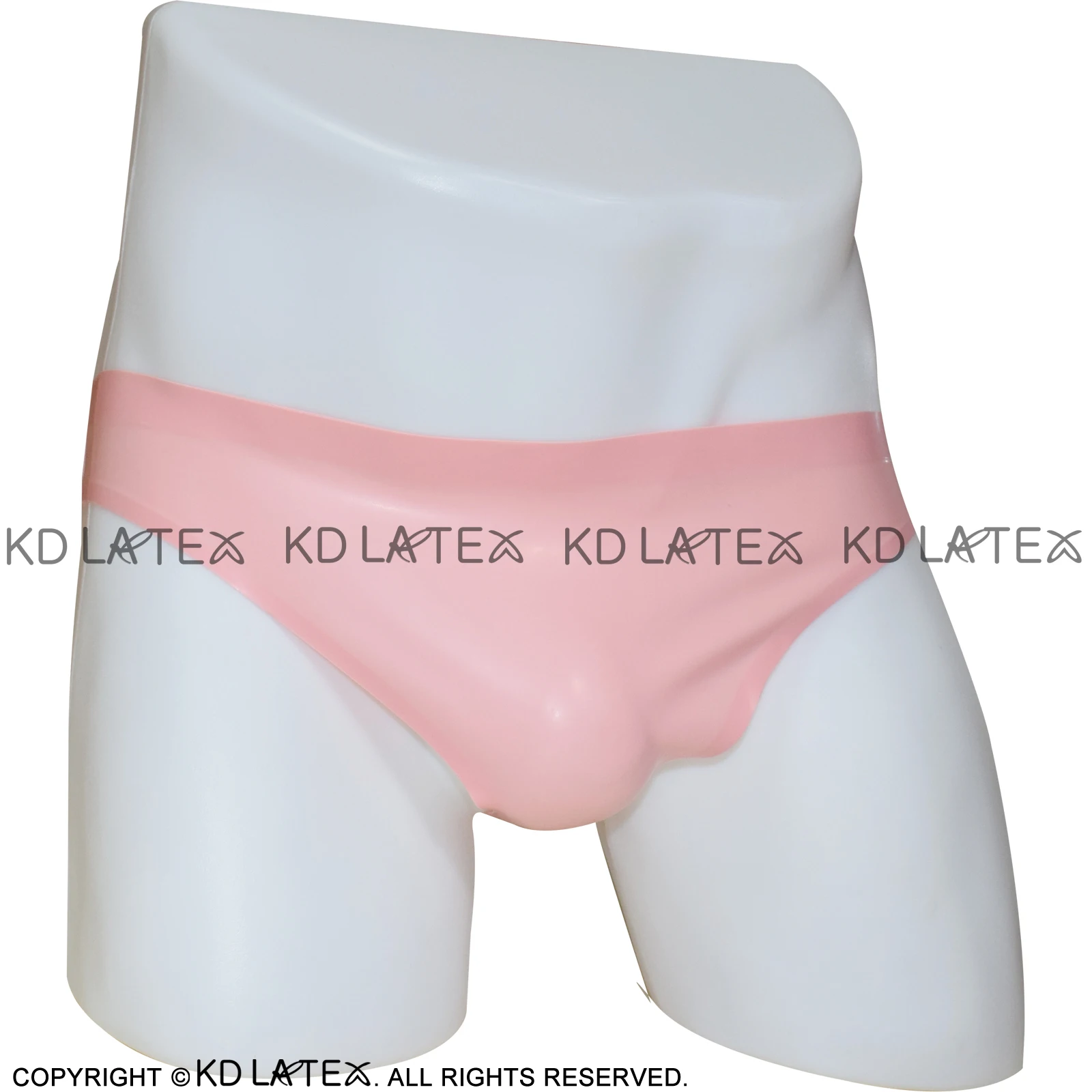 Розовые пикантные латекс Т образные плавательные трусы резиновые трусики