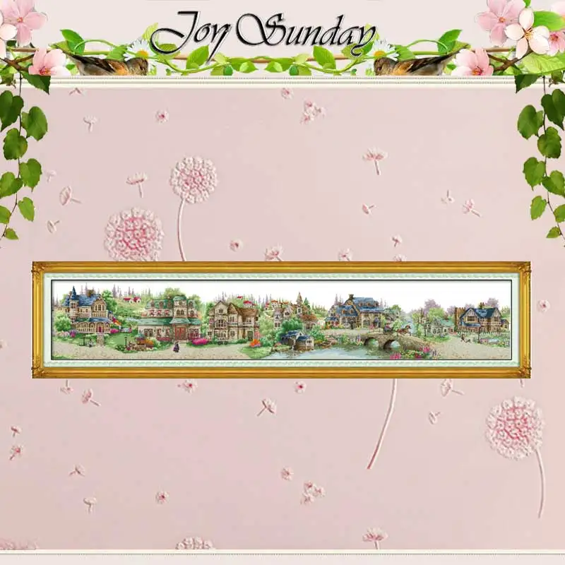Большой размер! Набор для вышивки крестом 11 14CT|counted cross stitch|cross stitchcross stitch landscape |