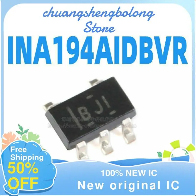 

10-200PCS INA194AIDBVR BJI SOT23-5 New original IC