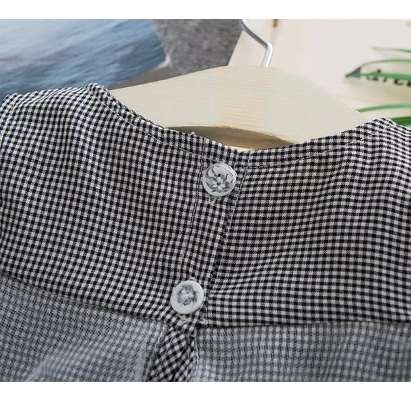 SISTERS Girls Bow-knot Design Mini Dress Children Baby Summer Style Fashion Short Sleeve Party Kids Clothes | Детская одежда и