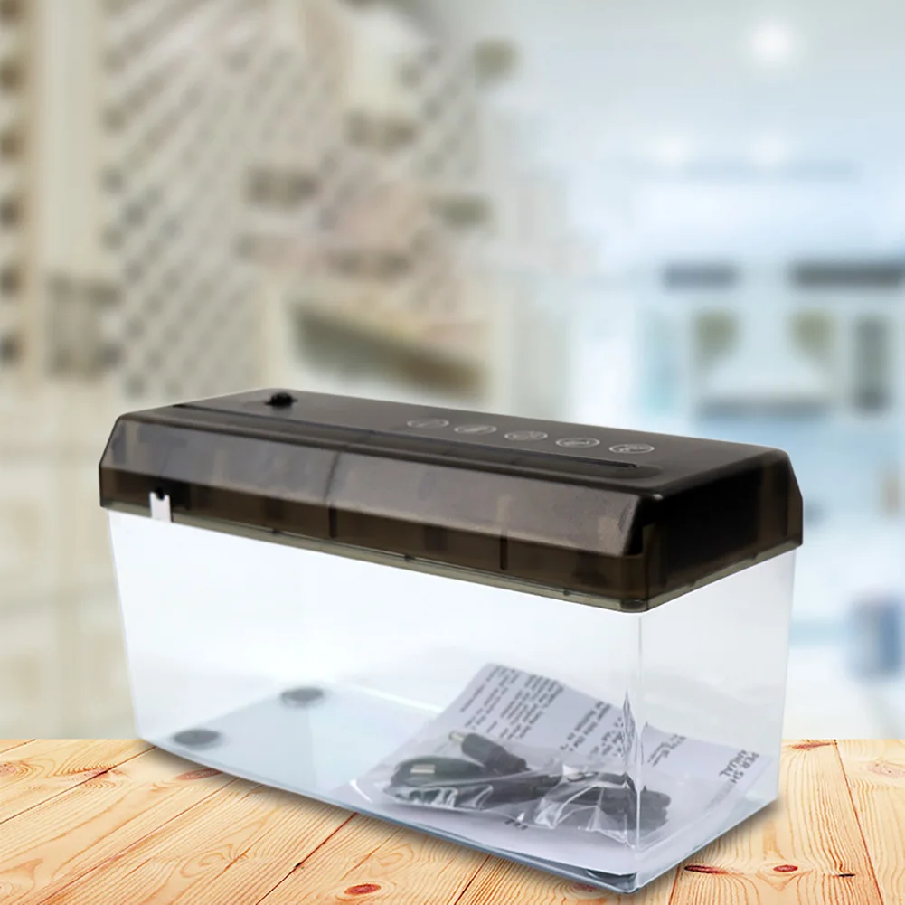 Малый измельчитель резак домашний автоматический ABS офисные документы USB