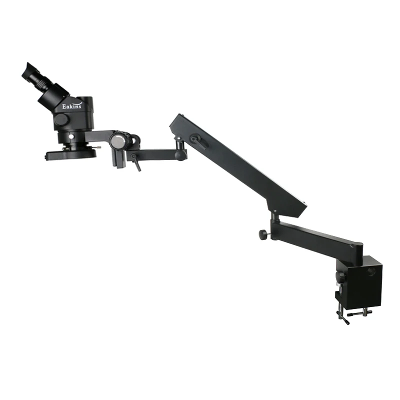 Stereo Trinocular Microscopio Universal Adjustable Direction Articulating Clamp Holder Bracket Arm 76mm Microscope Stand | Инструменты
