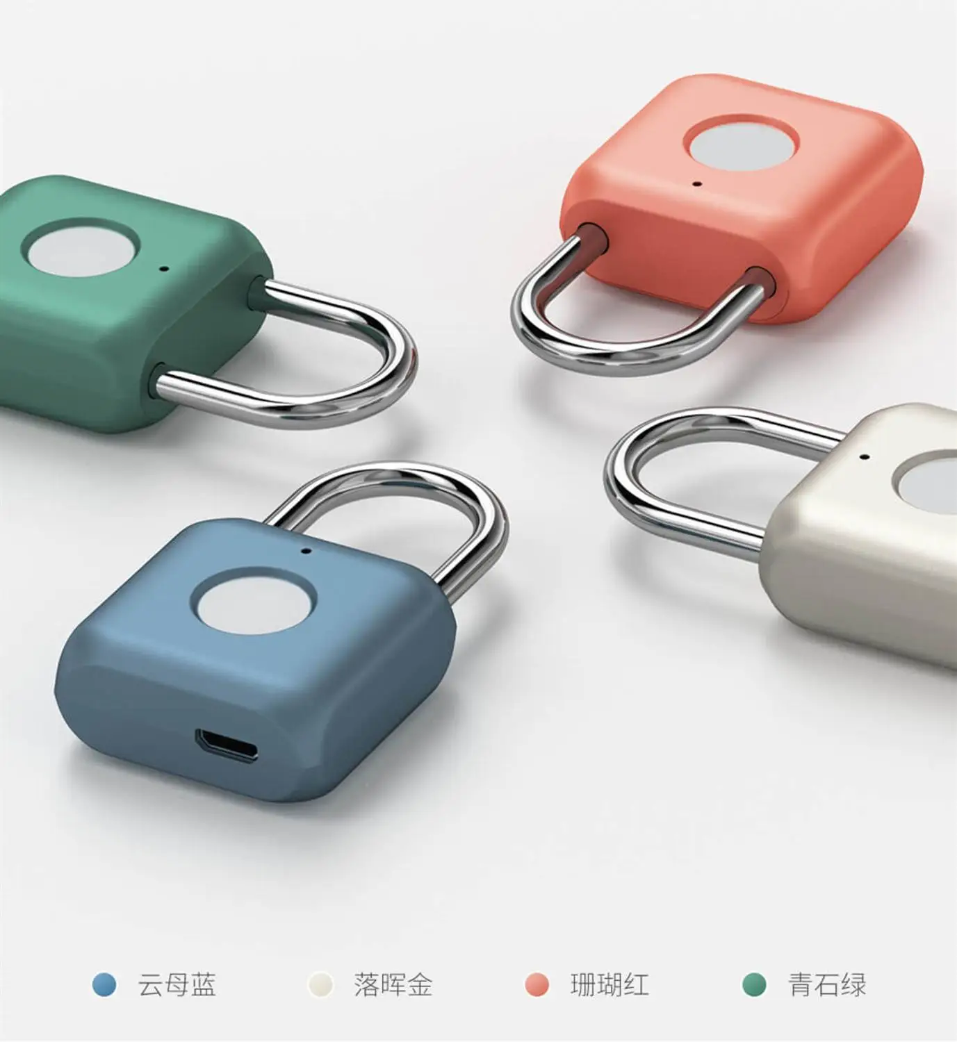 Умный Замок Xiaomi Mijia Youpin замок с отпечатком пальца разные случаи зарядное