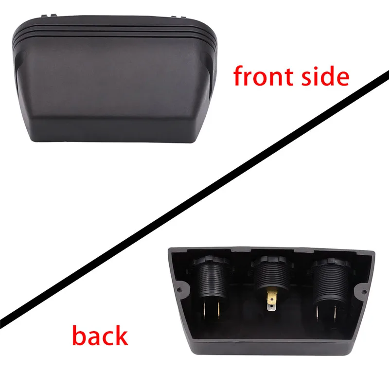 

12V USB 4.2A Power Adapter Charger Voltmeter Dual USB Vehicle DC 12-24V Car Charger Waterproof Car Cigarette Lighter Socket