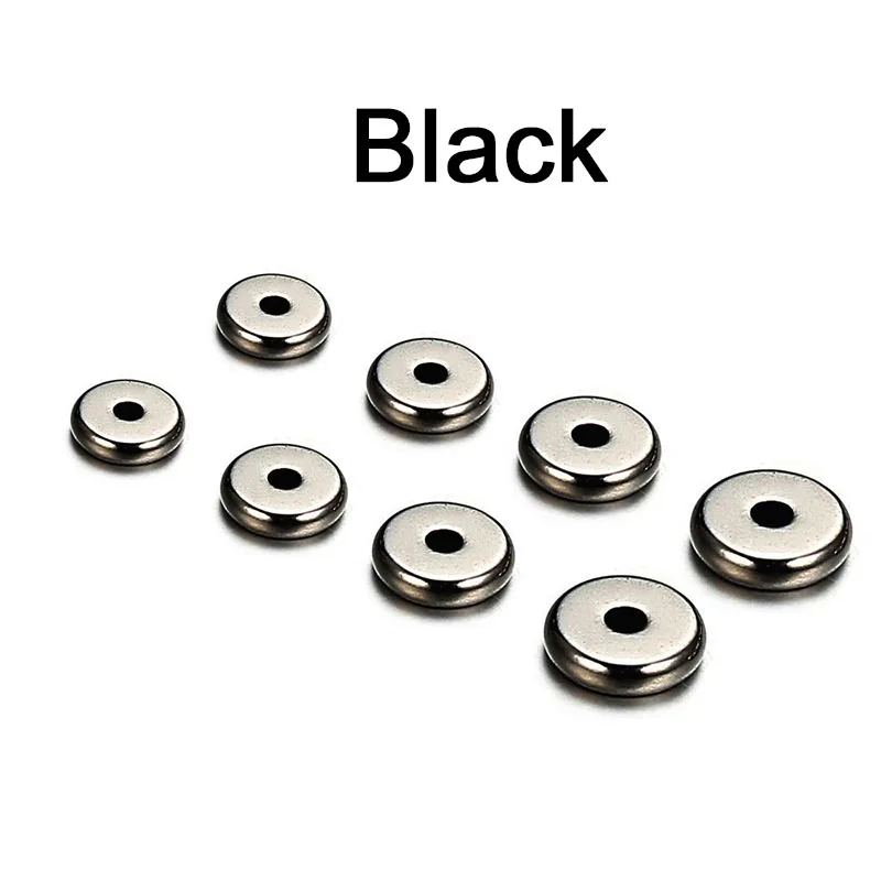 Круглые бусины из нержавеющей стали для самостоятельного изготовления