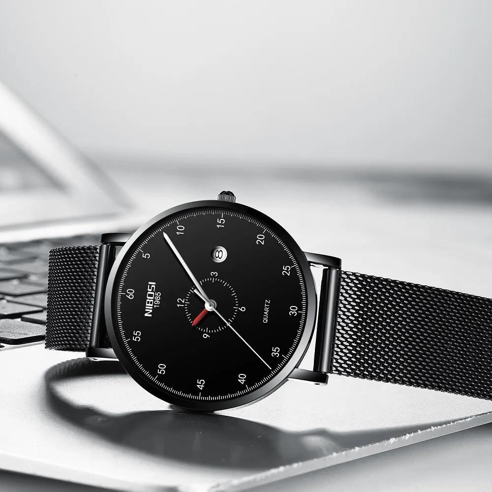 

NIBOSI Relogio Masculino Quartz Men Watches Luxury Business Chronograph Fashion Casual Sport Wristwatch Date Clock Waterproof