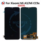 ЖК-дисплей OLED для Xiaomi Mi CC9e, сенсорная панель, дигитайзер экрана в сборе, запасные части для Xiaomi Mi A3 LCD