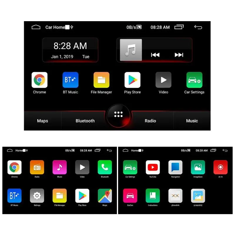 2 Din android для Volkswagen Golf Polo Jetta Passat b7 b6 SEAT leon Toledo Skoda yeti Octavia Superb Автомобильный gps