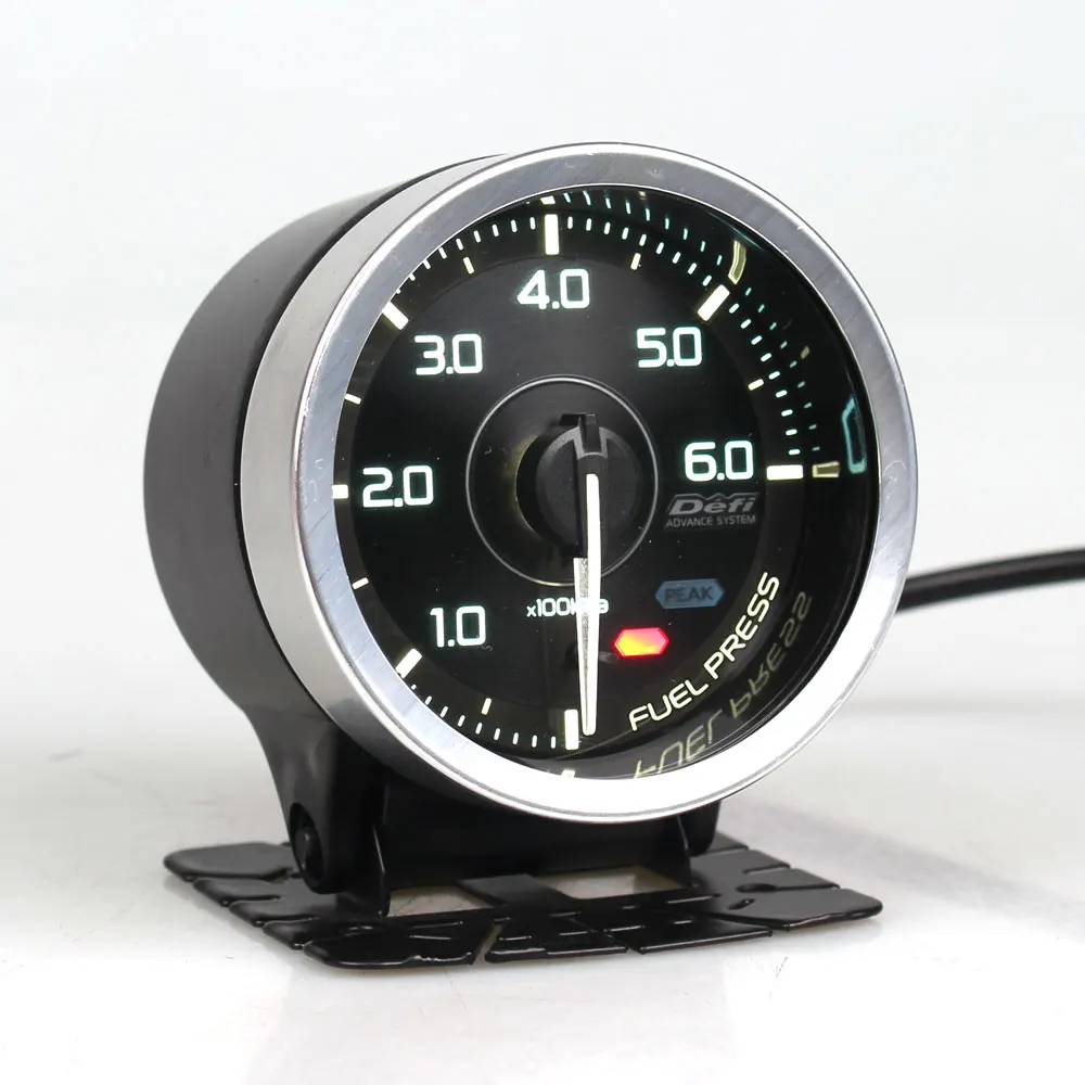 Fuel Press BAR Defi A1 2,5 дюймов 60 мм 7 цветов Defi измерительные приборы температура воды и масла Температура турбонаддува давления масла Ext температура воздуха топливного соотношения AFR - Цвет: Fuel Press BAR