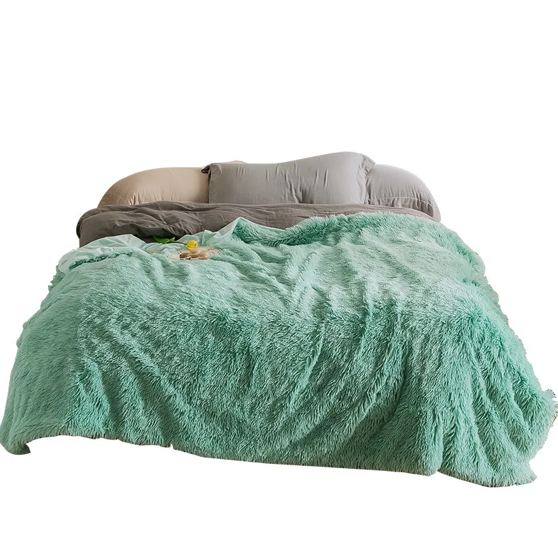 

120x200cm/150x200cm Plush Blanket Super Soft Long Coral Fleece Throw Blanket Portable Office Nap blanket for Home Warm Bedspread