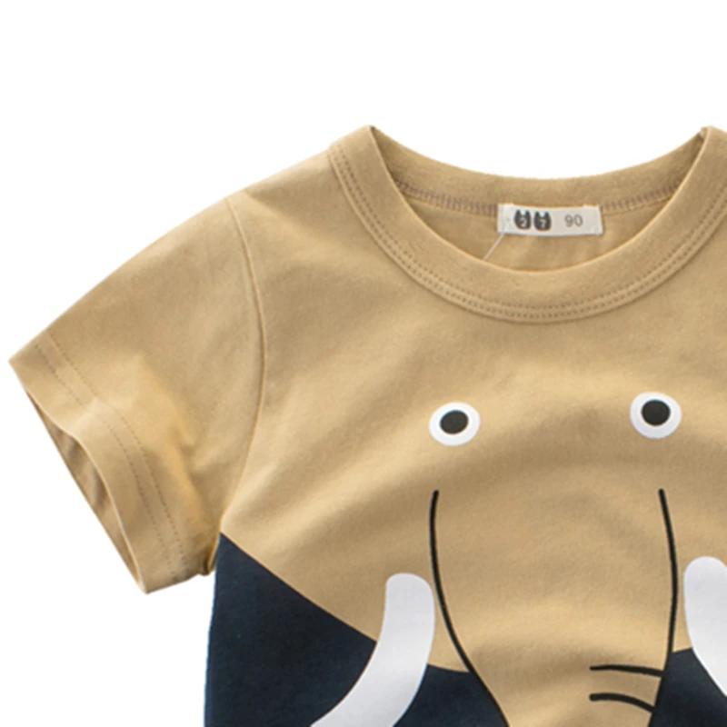Детские топы для маленьких мальчиков футболка летние детские хлопковые футболки