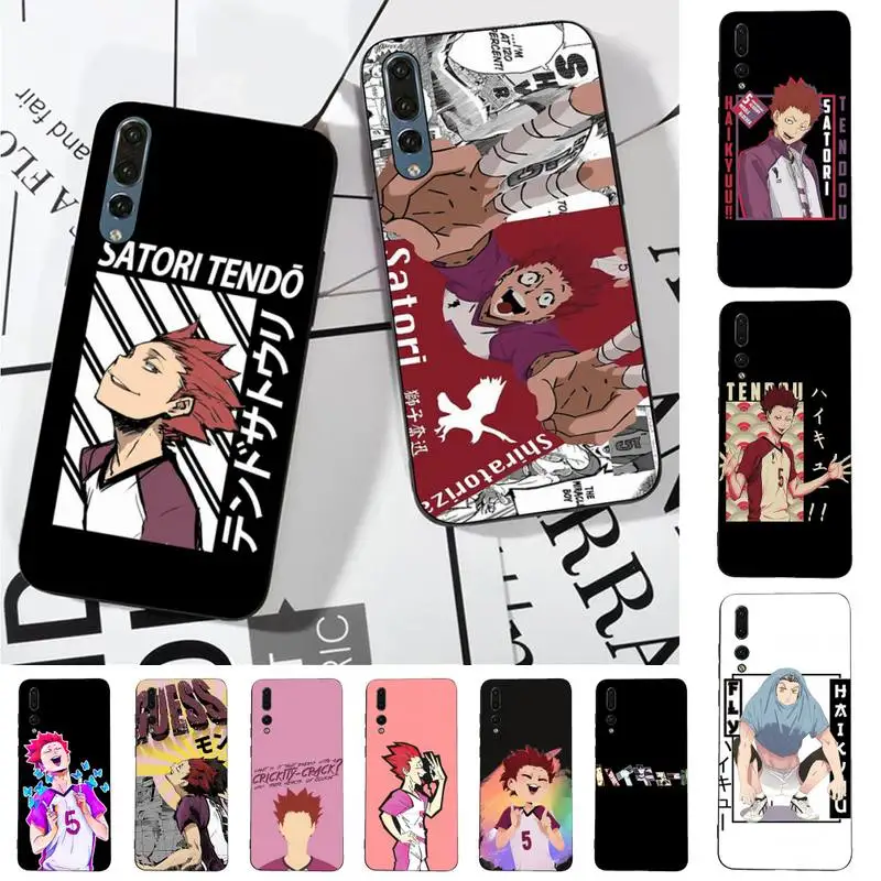 

Yinuoda Haikyuu Anime Tendo Satori Phone Case for Huawei P30 40 20 10 8 9 lite pro plus Psmart2019