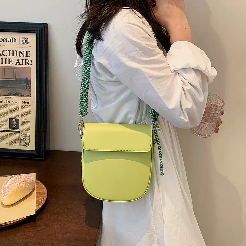 

Pure Color Simple New Summer High Quality Women's Shoulder Bag 2021 Luxury Designer Brand Travel Messenger Bag Bolos De Muir Sac