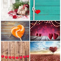 vinyl custom valentine day photography backdrops prop love heart rose wooden floor photo studio background 211120 qrjj 02