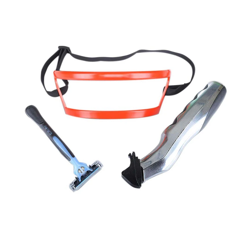 Салонный парикмахерский шаблон для стрижки шеи и выреза самостоятельного