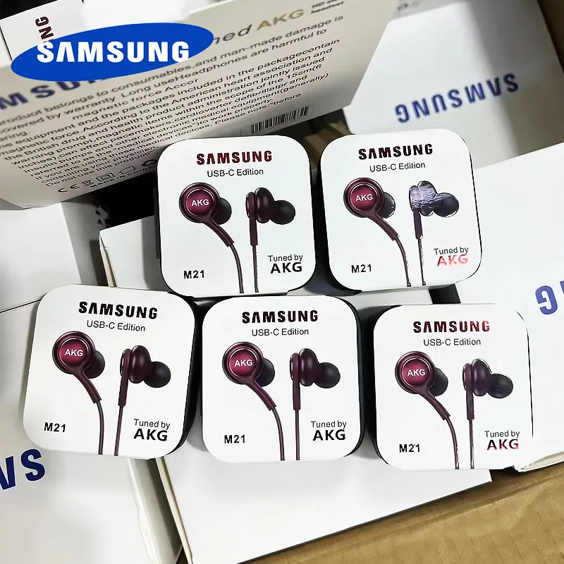 Фото Samsung наушники AKG ANC гарнитура наушники-вкладыши 3 5 мм/Type c с микрофоном проводные