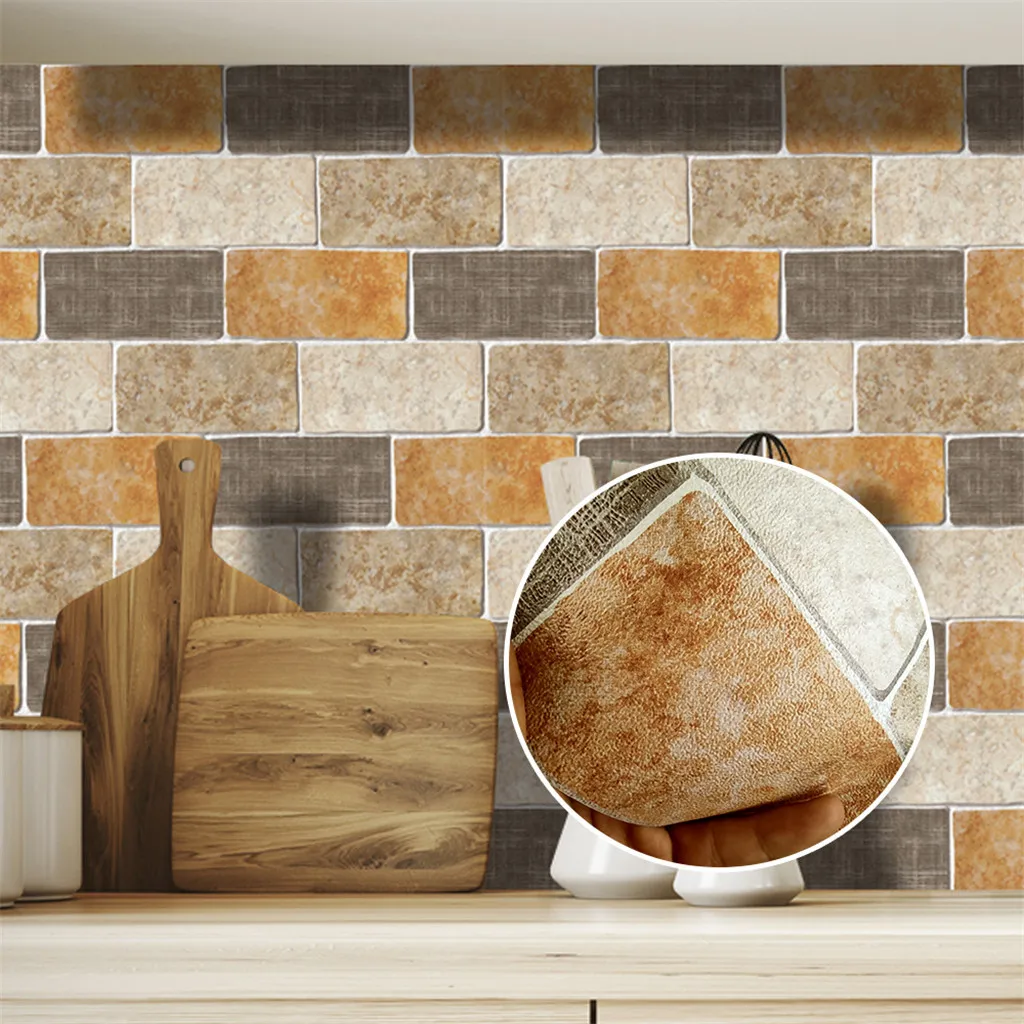 Белая мраморная мозаичная настенная плитка самоклеящаяся задняя панель DIY