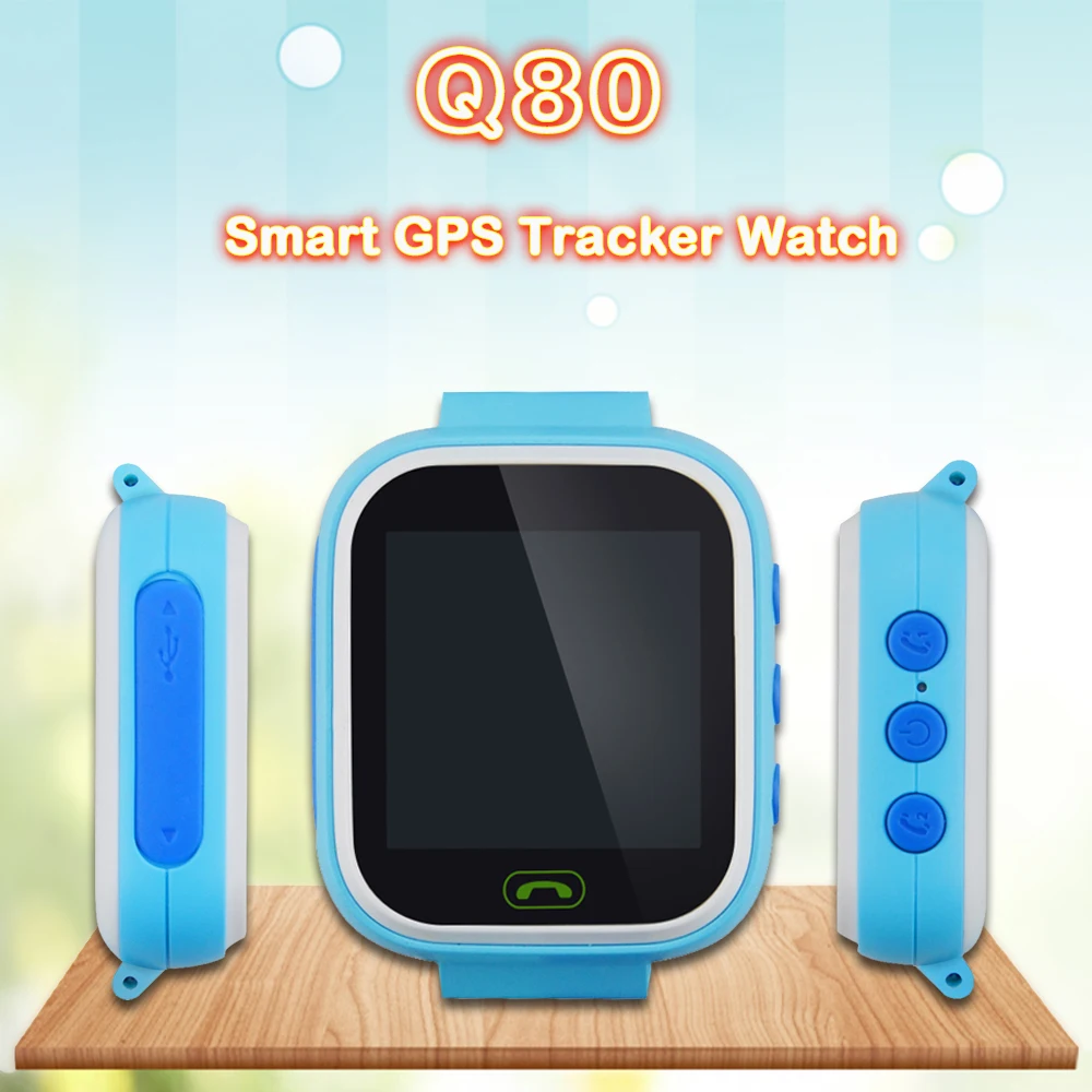 Смарт часы Q80 с сенсорным экраном 1 44 дюйма локатор для отслеживания