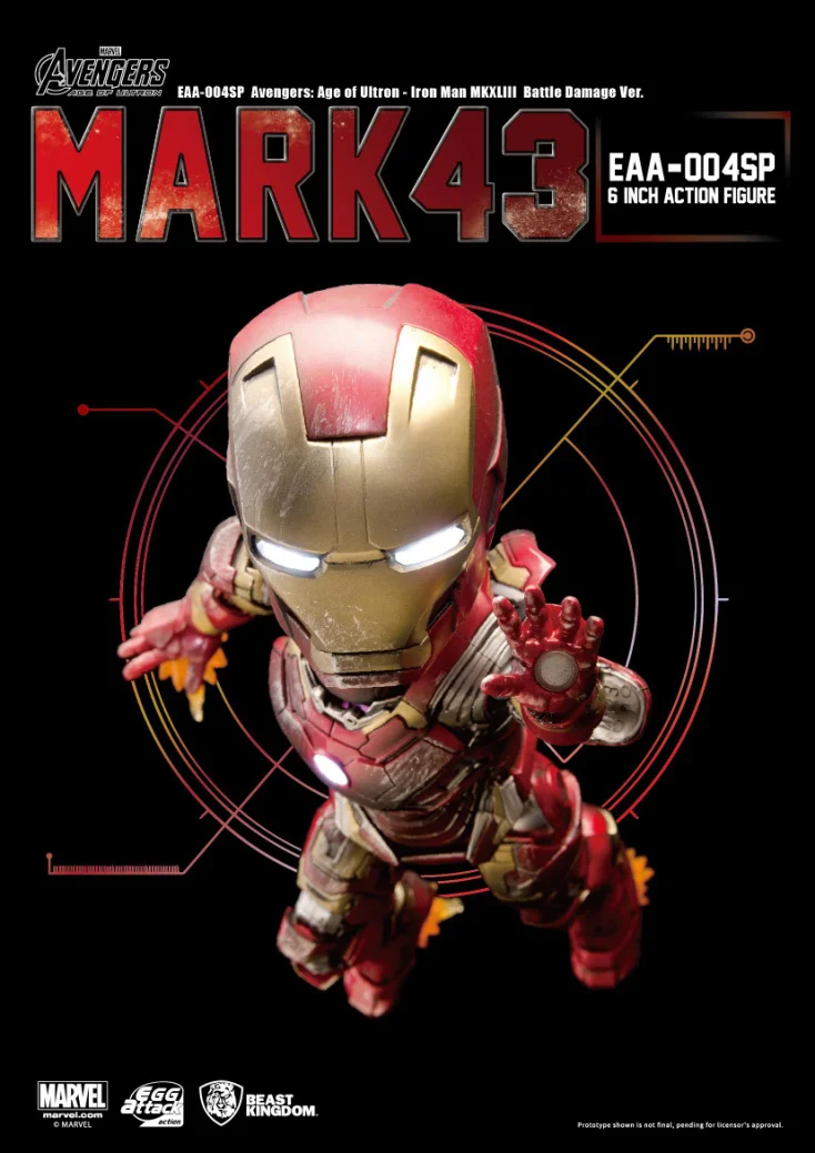 6 дюймов атака яйцами действие Marvel Железный человек MARK43 боевой ущерб сцена Мстители EAA-004SP кровотечение край Броня фигурка игрушки