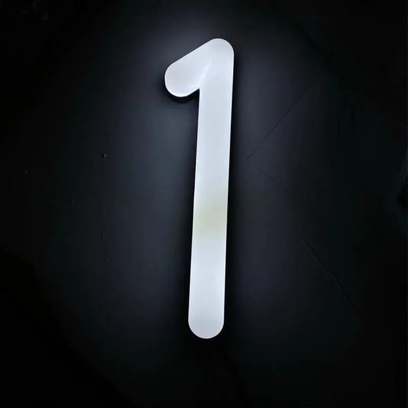 

Светодиодная неоновая лампа светильник номера дома светильник на открытом воздухе Водонепроницаемый домашний свет гостиничных дверей пла...