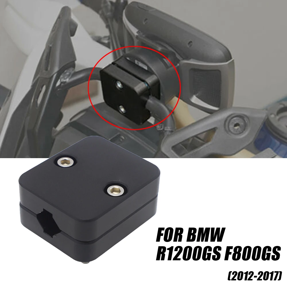 

Motorcycle Mobile Phone Navigation Holder Suitable 12mm/16mm Mount Bracket Diameter For BMW R1200GS LC ADV Most Model Black Blue