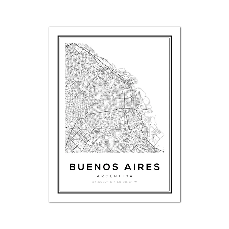 

Карта Буэнос-Айреса от Blue Hour