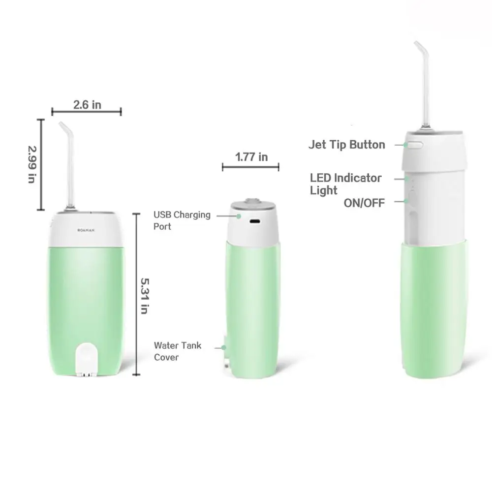 Lachen мини ирригатор для полости рта стоматологический портативный водный насадки