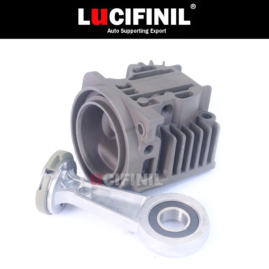 

LuCIFINIL Cylinder Head With Hole Piston Rod O-Rings For VW Touareg Porsche Cayenne Jeep Grand Cherokee Air Compressor