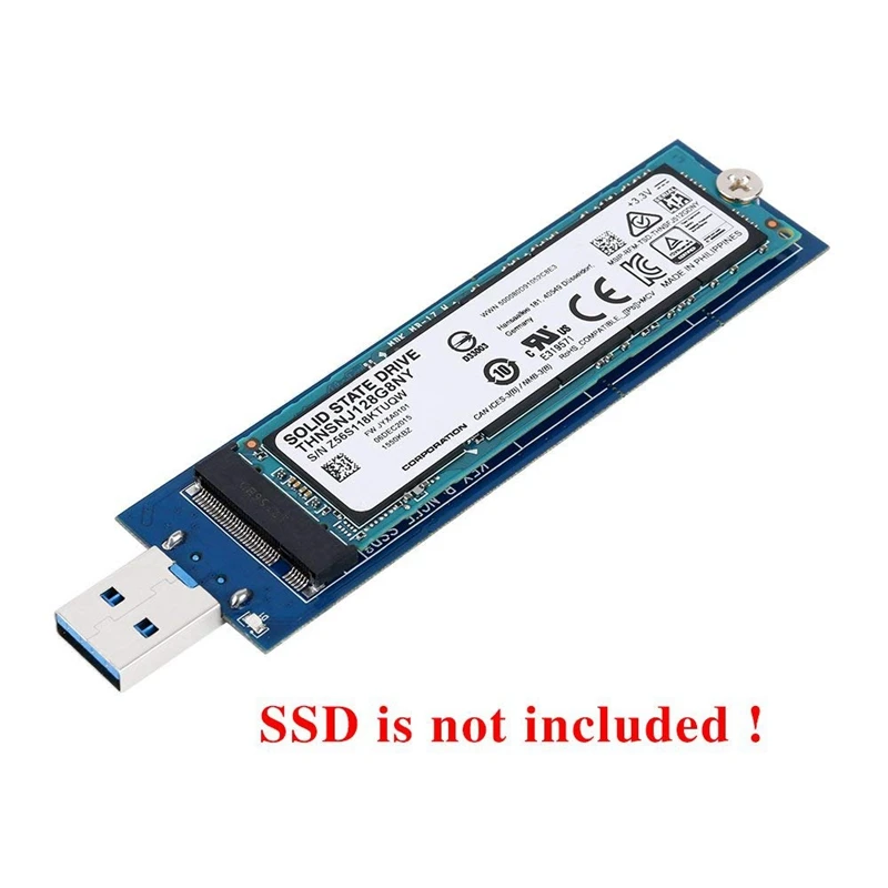 M.2 к Usb адаптеру B Ключ Ssd адаптер 3 0 (не требуется кабель) 2280 M2 накопитель Ngff