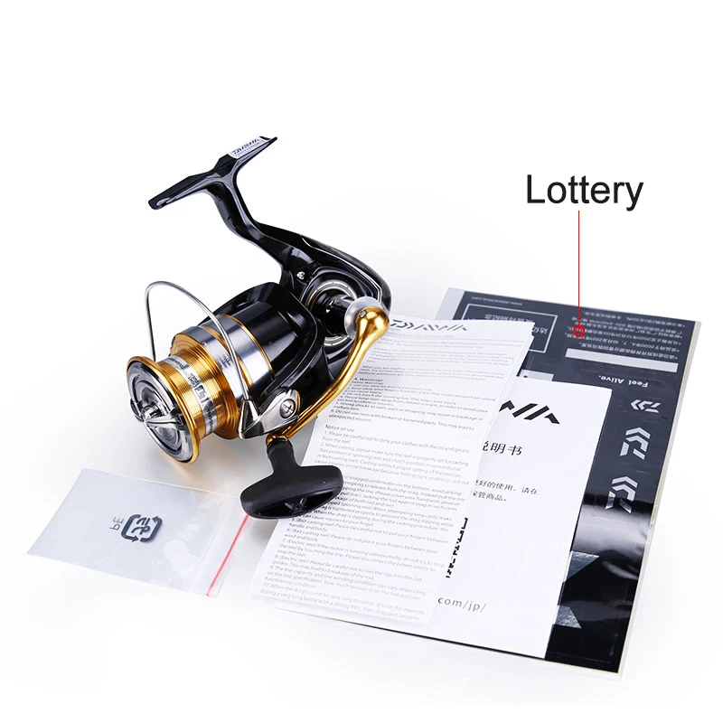 Новый Daiwa Crossfire LT 1000 2000 2500 3000 4000 5000 6000 3 + 1BB металлические колеса для катушек