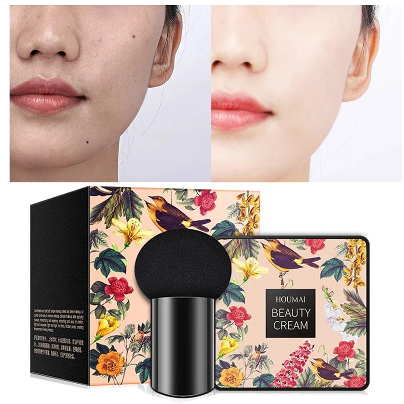 

Mushroom Head BB Air Cushion Foundation CC Cream Concealer Whitening Makeup Cosmetic Waterproof Brighten Face Base Tone