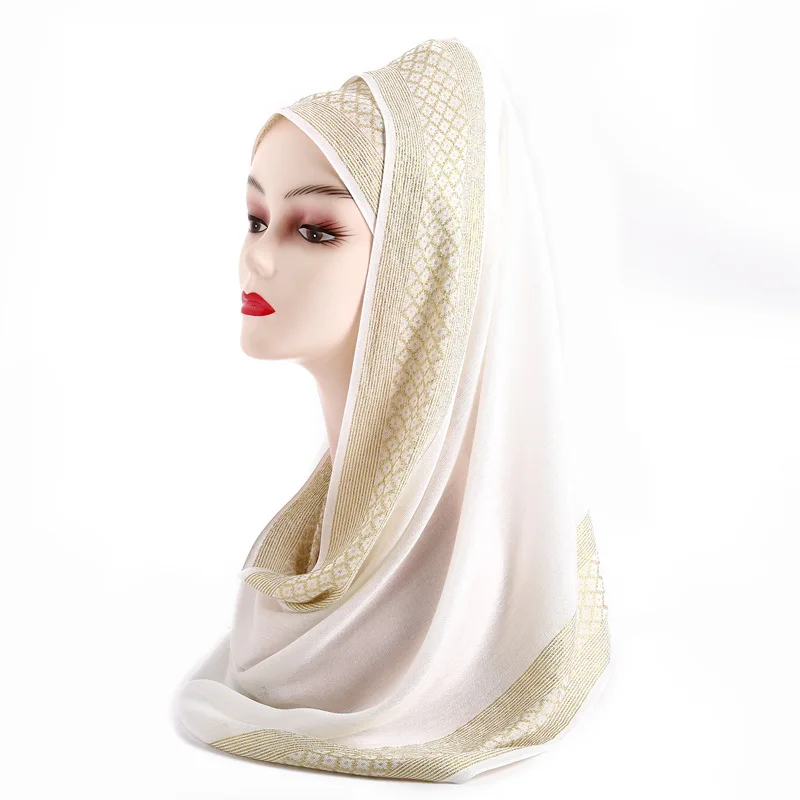 Новинка 2020 женский шарф однотонная мягкая длинная повязка на голову Женская шаль
