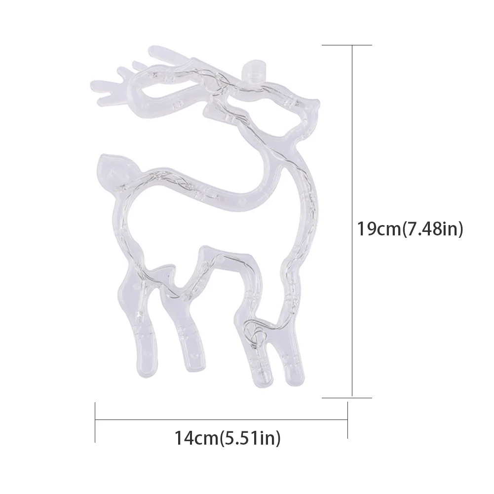 

Christmas Decoration Curtain String Light LED Suction Cup Lamp For Wedding Party Garden Bedroom Window Decor Multiple Styles