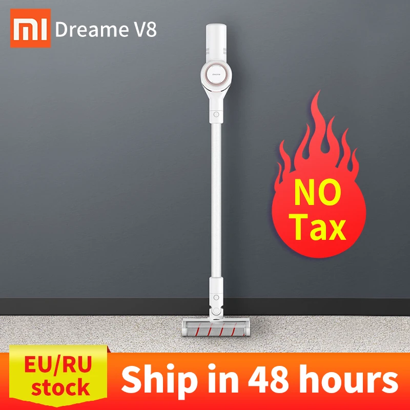 Xiaomi Dreame V8 Vacuum Cleaner 350W 18000Pa strong suction Handheld Wireless Cordless Stick Dust Collector For Home Car
