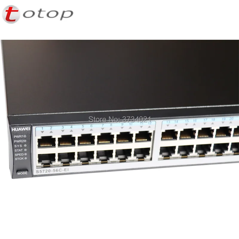 

Коммутатор Huawei switch S5720-56C-EI-AC 598 Гбит/с/5,98 Тбит/с, порт Ethernet 48*10/100/1000Base-T, SFP + порт 4*10G