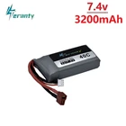 Обновленный 3200mah для Wltoys 12428 12423 RC четырехколесный Внедорожник 2s 7,4 v Lipo аккумулятор Feiyue 03 Q39 Радиоуправляемый гоночный автомобиль запчасти