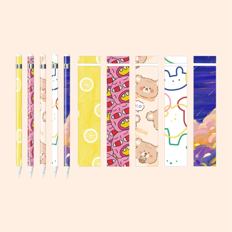 Милые Стикеры для карандашей Apple устойчивые к царапинам ультратонкие серия
