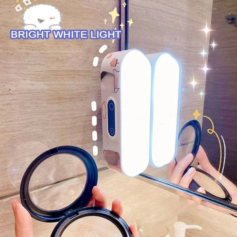 

Desktop Ornaments LED Creative Dormitory Induction Night Light Bedroom Light Student Learning Desk Lamp adsorption Bedside Light